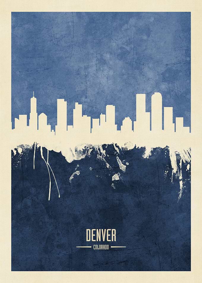 Denver Colorado Skyline