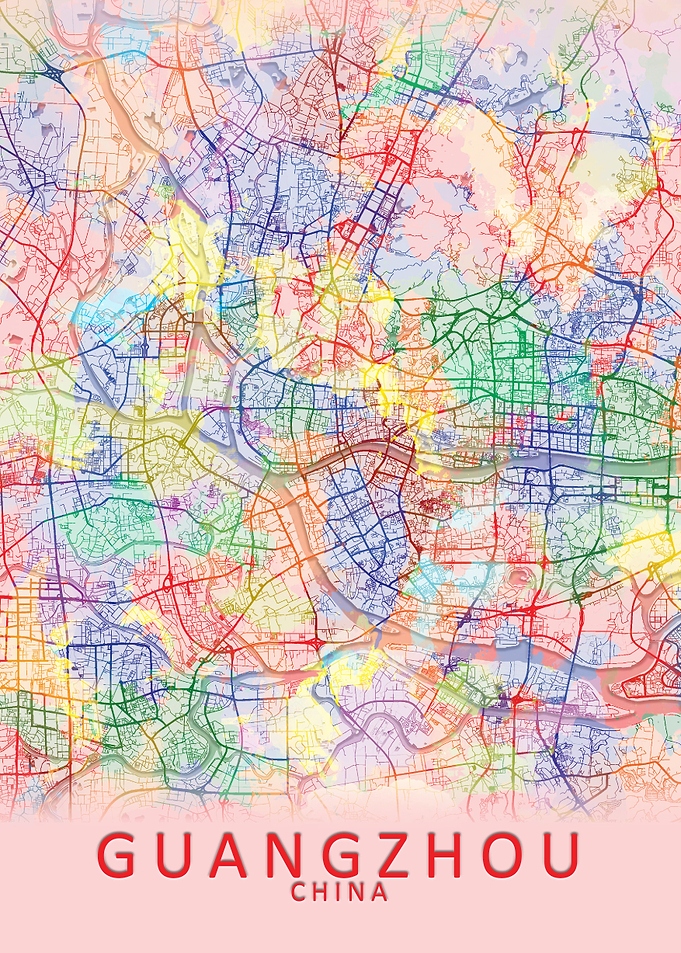 Guangzhou Splash City Map