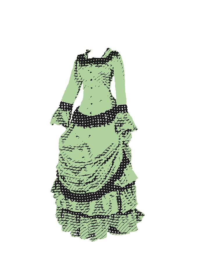 Old dress medieval