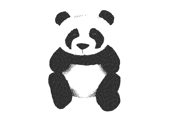 panda childrens toy