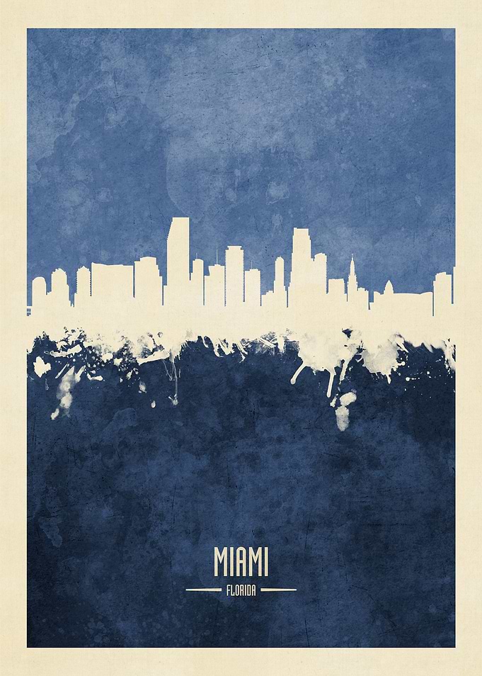 Miami Florida Skyline