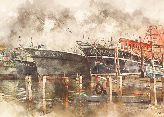 fishing boats