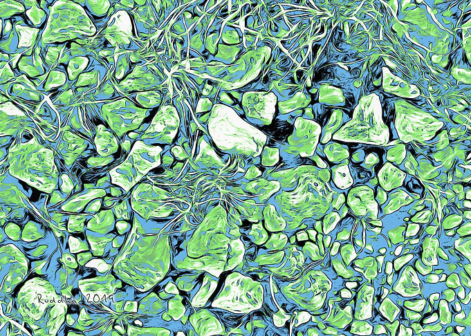 Elementals in Blue Green