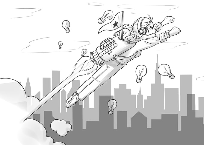 Startup rocket