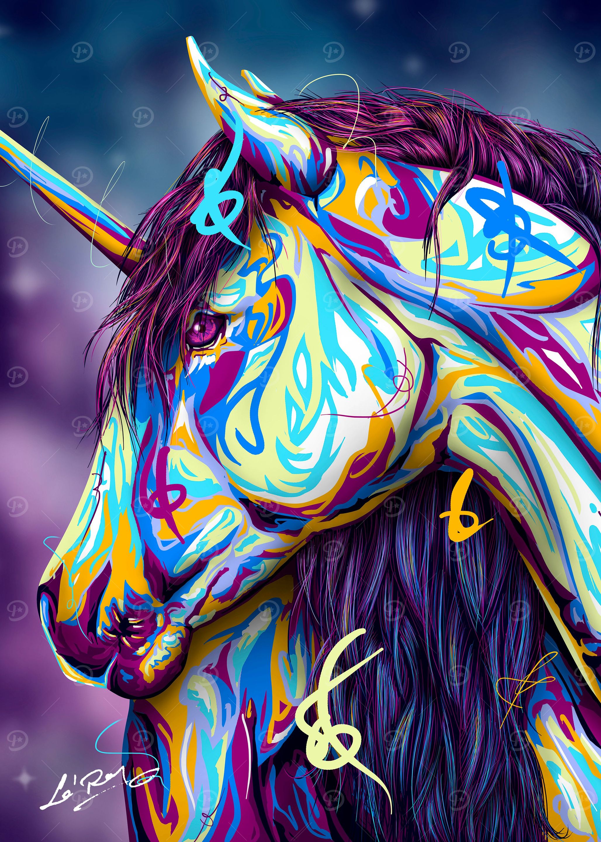 UNICORN fantasy world