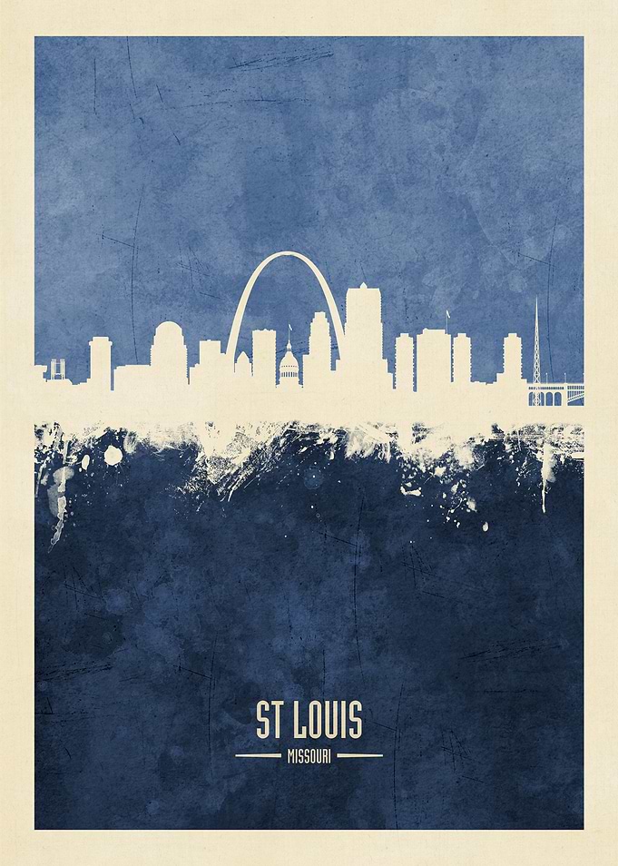 St Louis Missouri Skyline