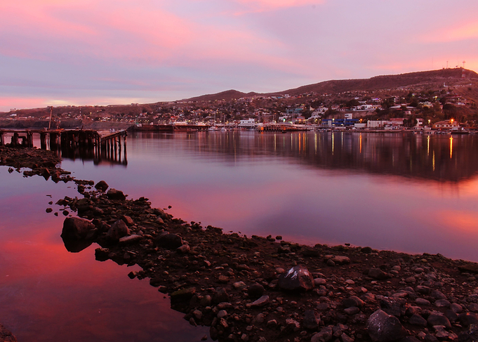 Port after Sunset