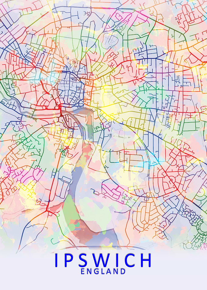 Ipswich Splash City Map
