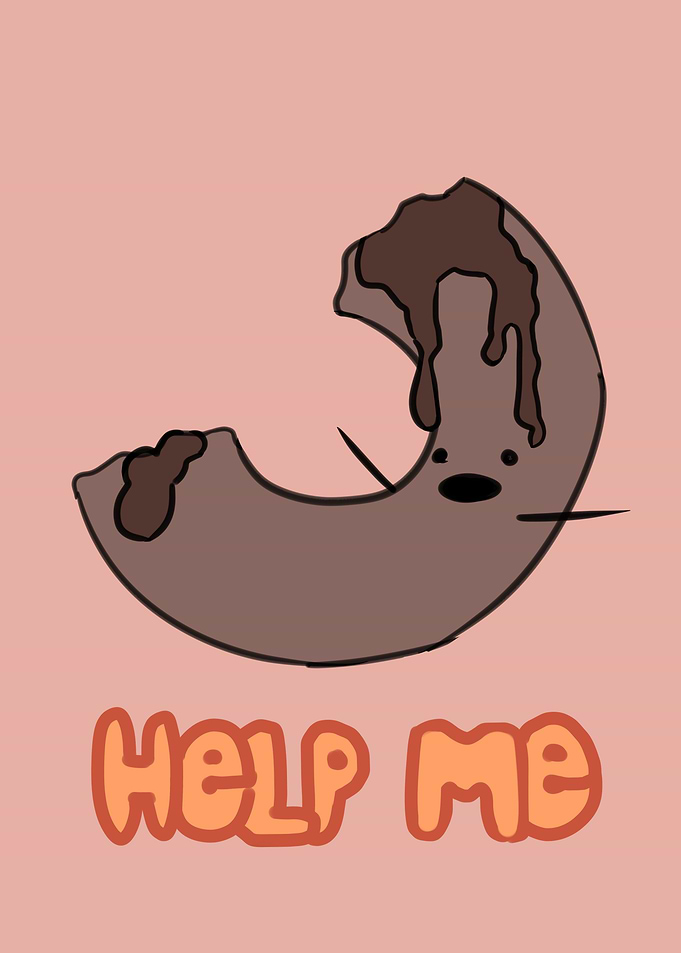 Donuts Bleed Chocolate