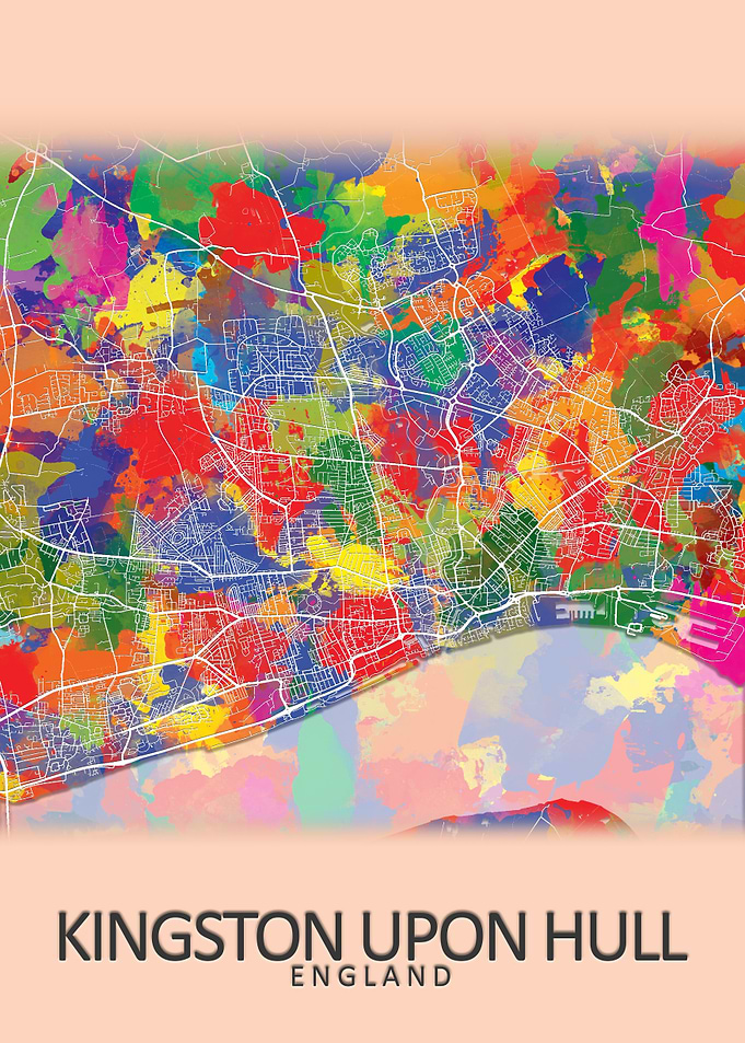 Hull Splash City Map