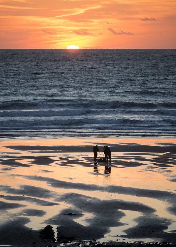 Sunset Fishermen