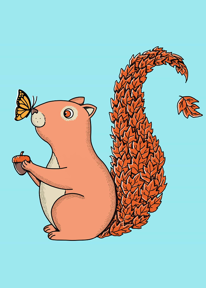 Natural Squirrel