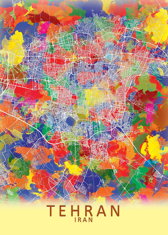 Tehran Splash City Map