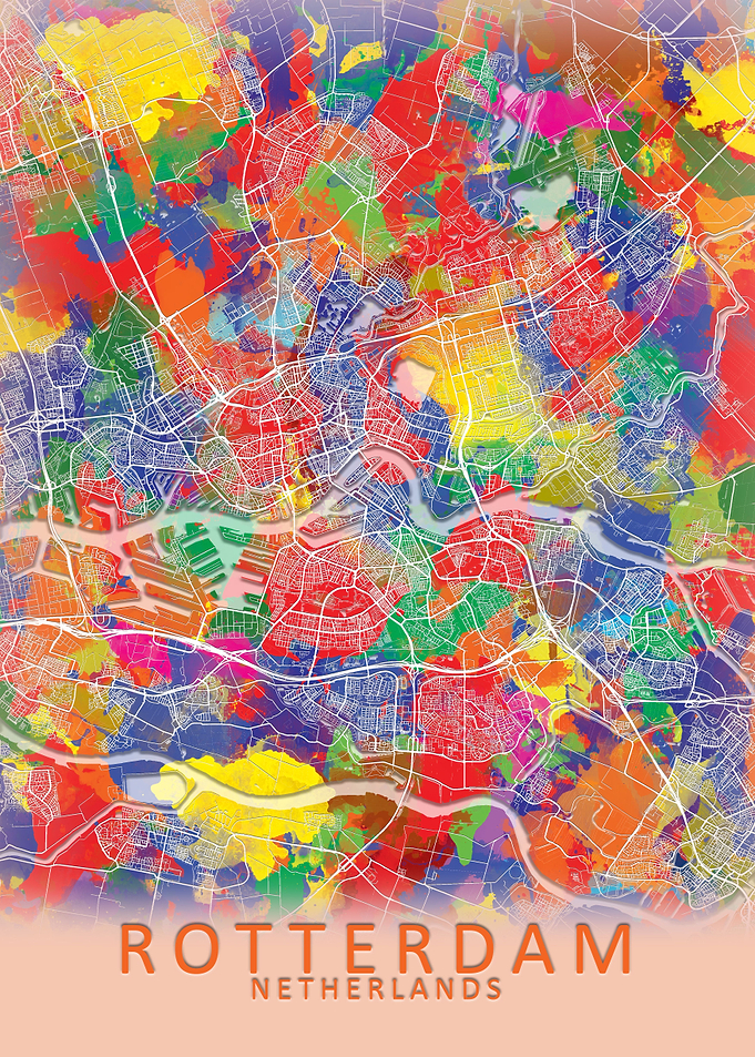 Rotterdam Splash City Map