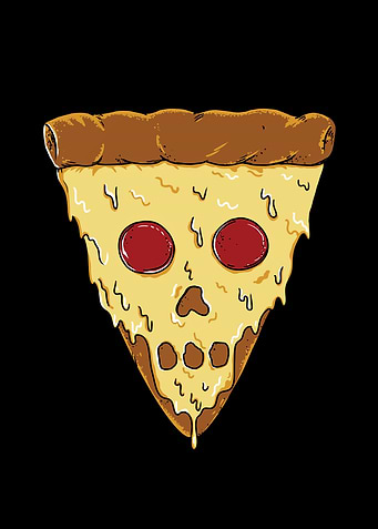 Pizza Skull