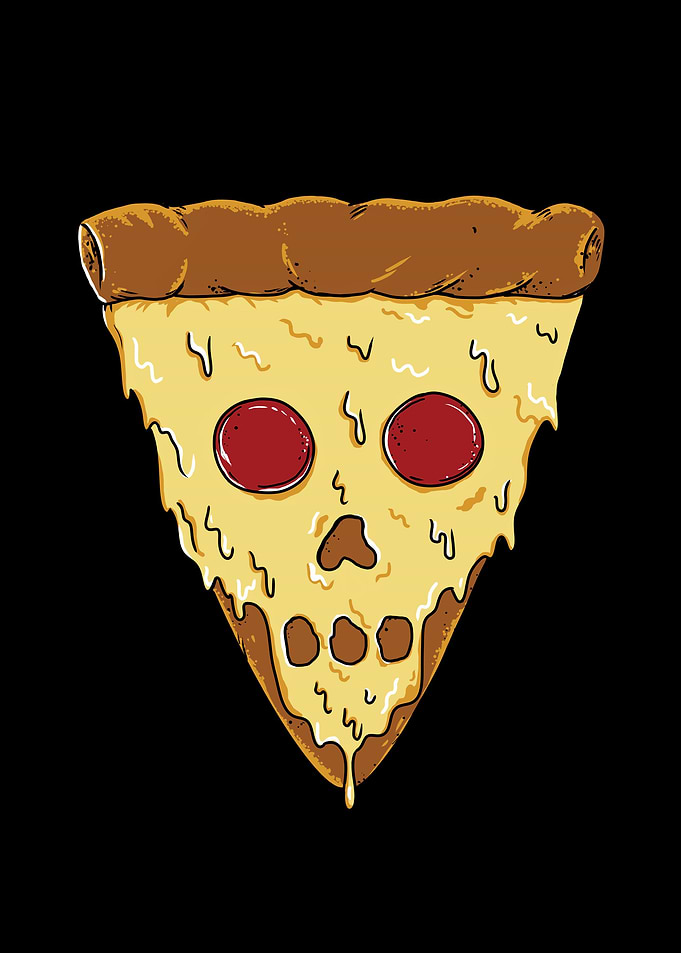 Pizza Skull