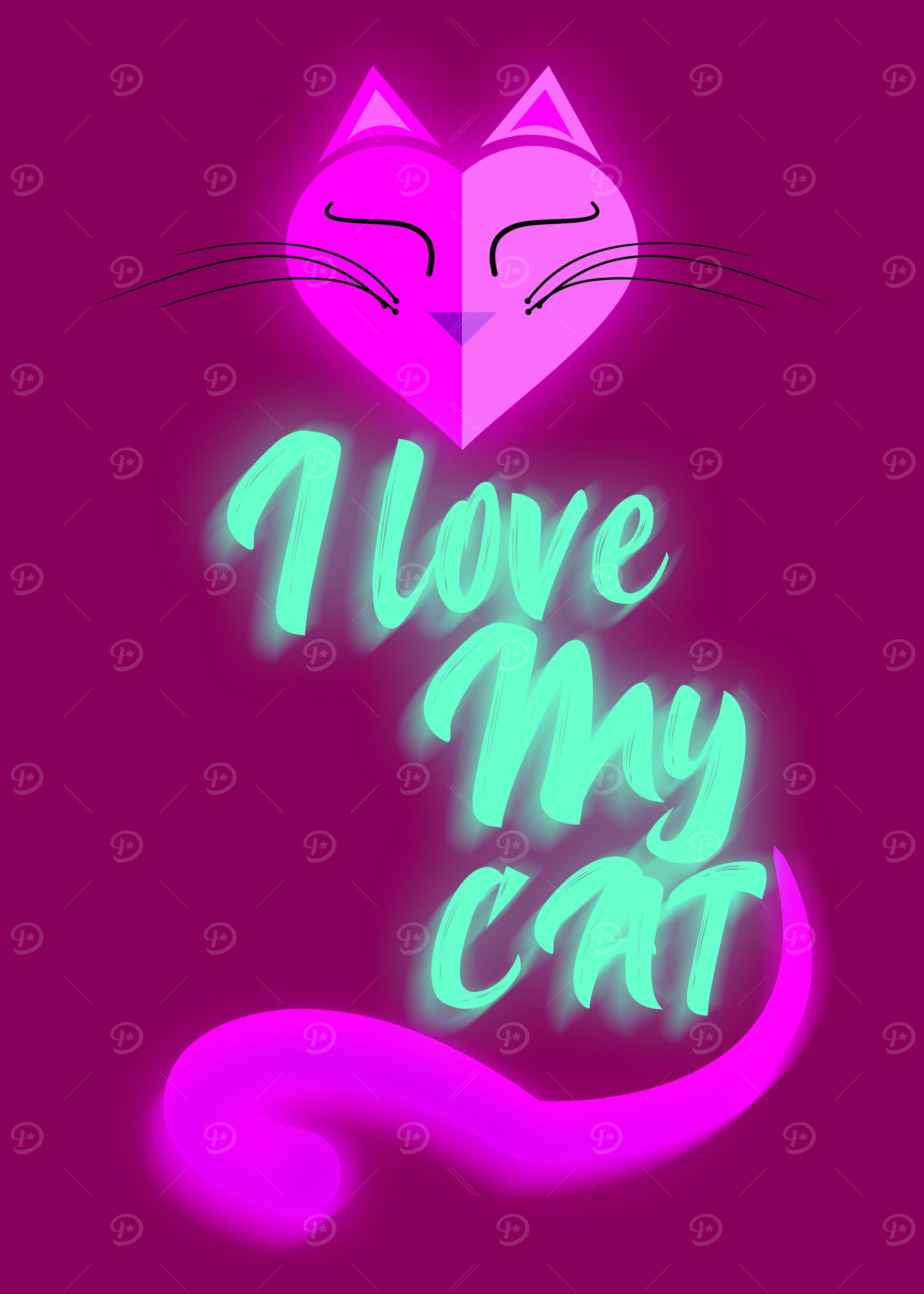I LOVE MY CAT