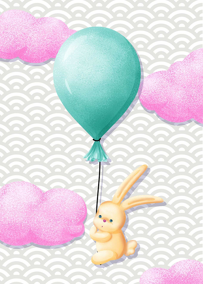 Bunny and Balloon