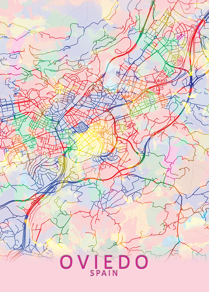 Oviedo Splash City Map