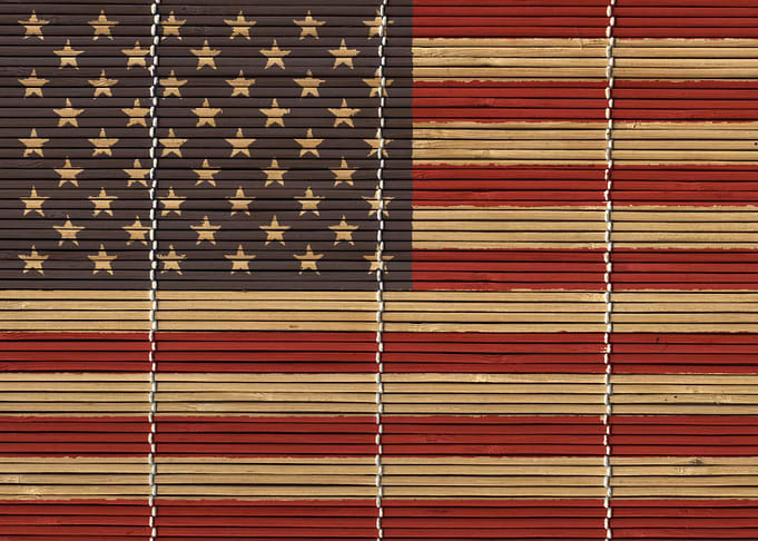 Bamboo Stars and Stripes