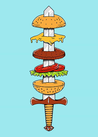 Burger Sword