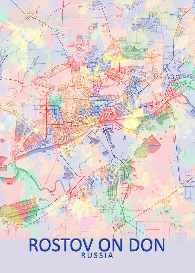 Rostov on Don Splash Map