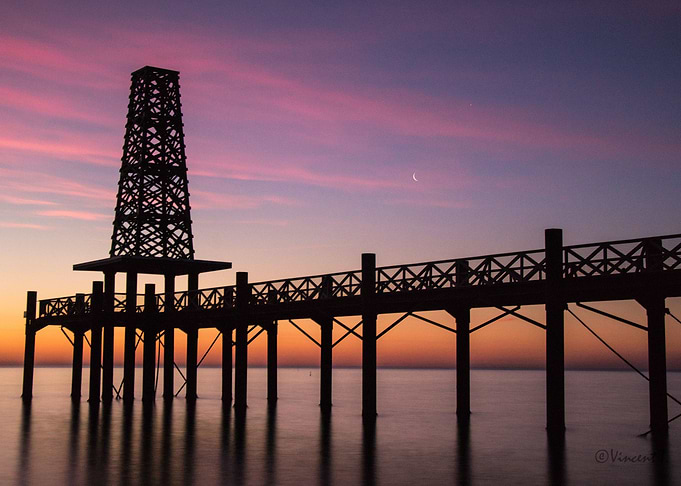 lighthouse at the waters