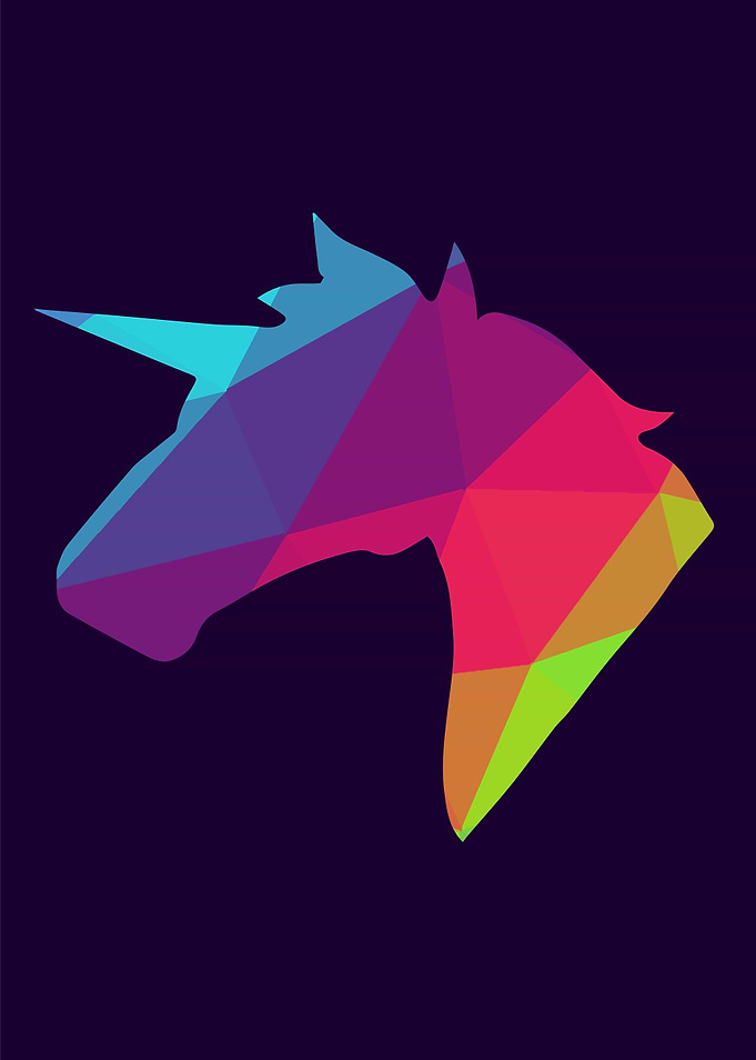 Unicorn Rainbow 12