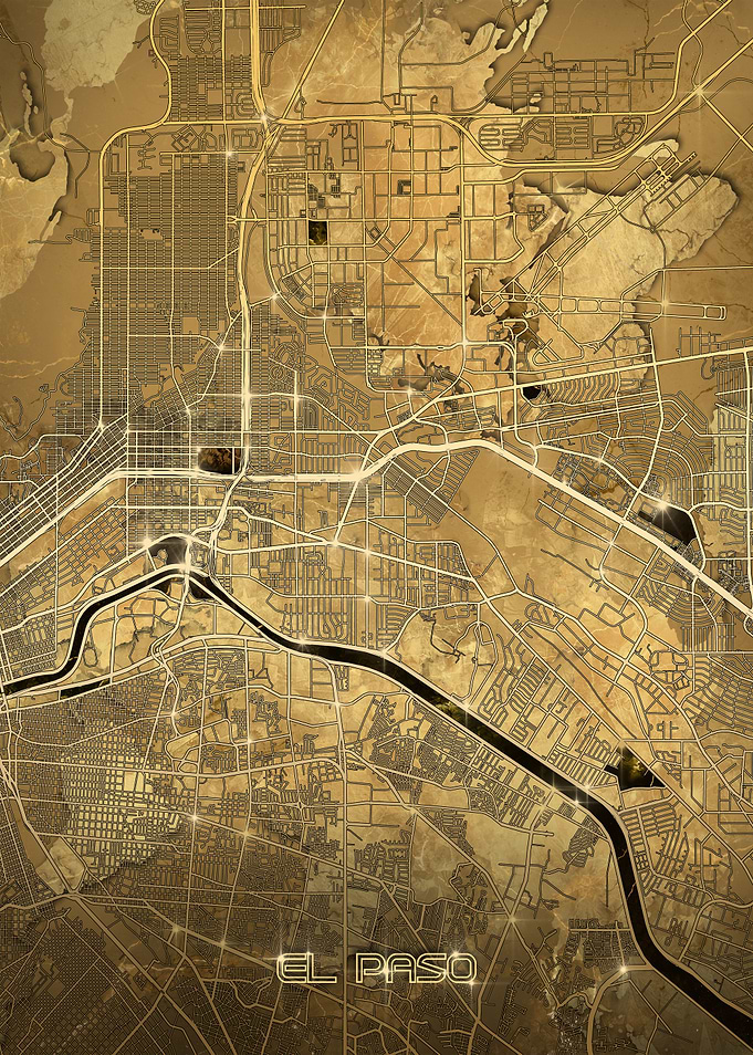 el paso map gold