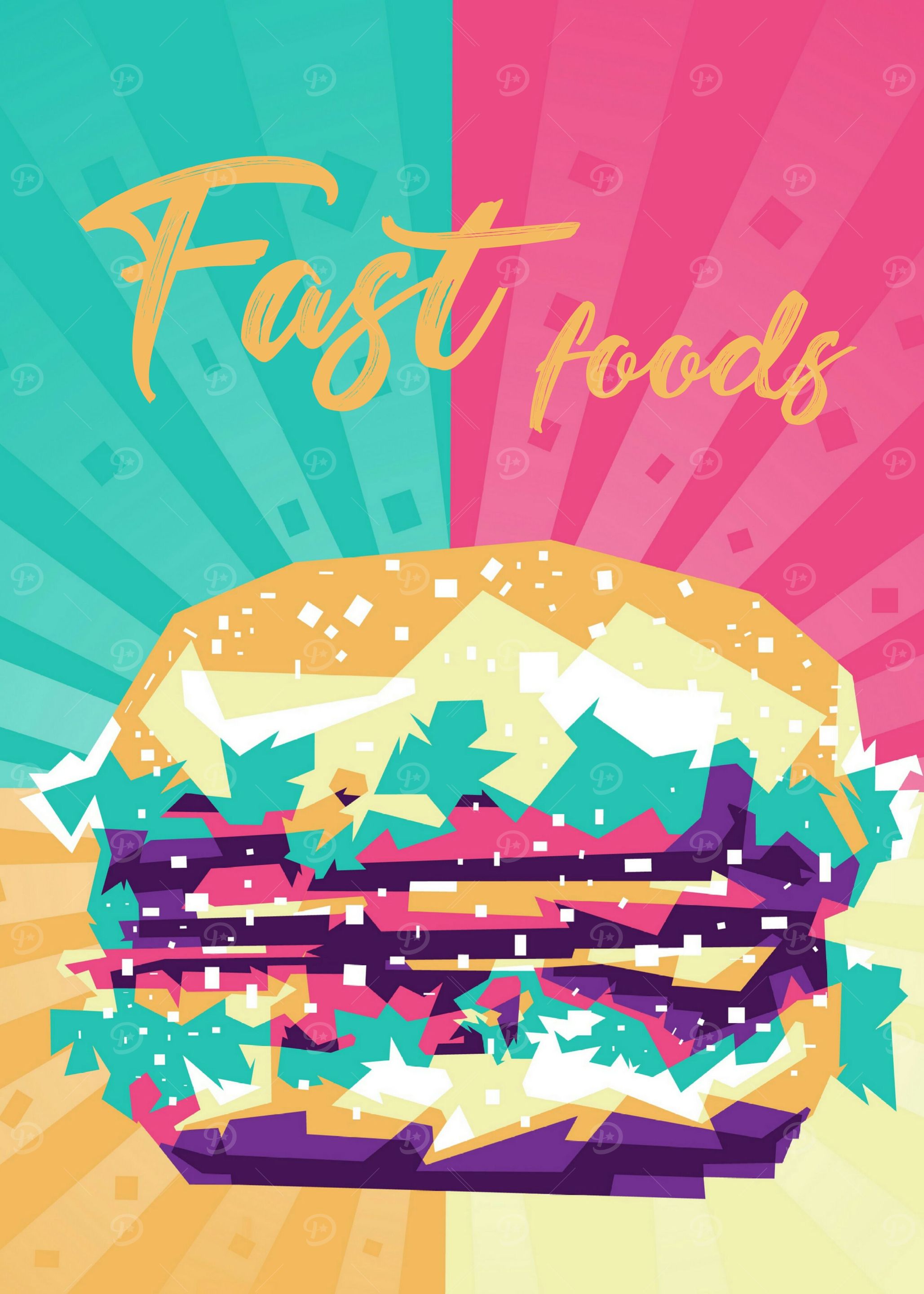 Hamburger in WPAP