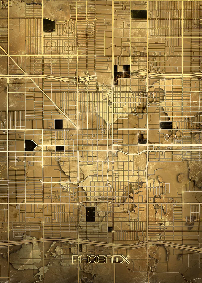 phoenix map gold