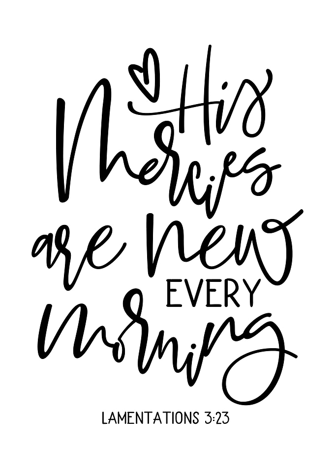 His Mercies Are New
