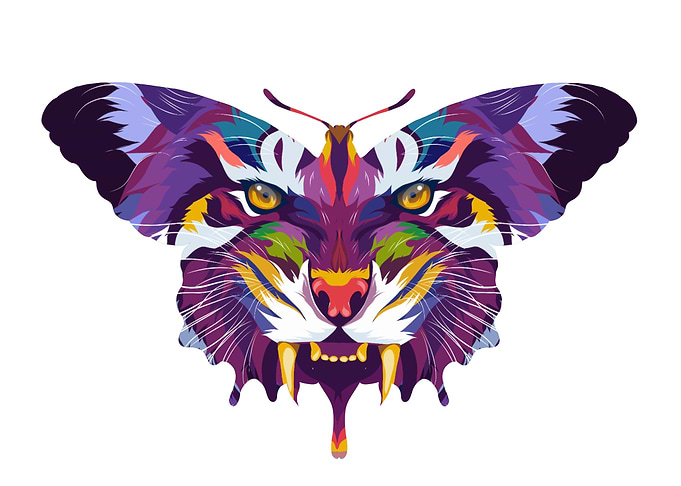 Tiger butterfly 3