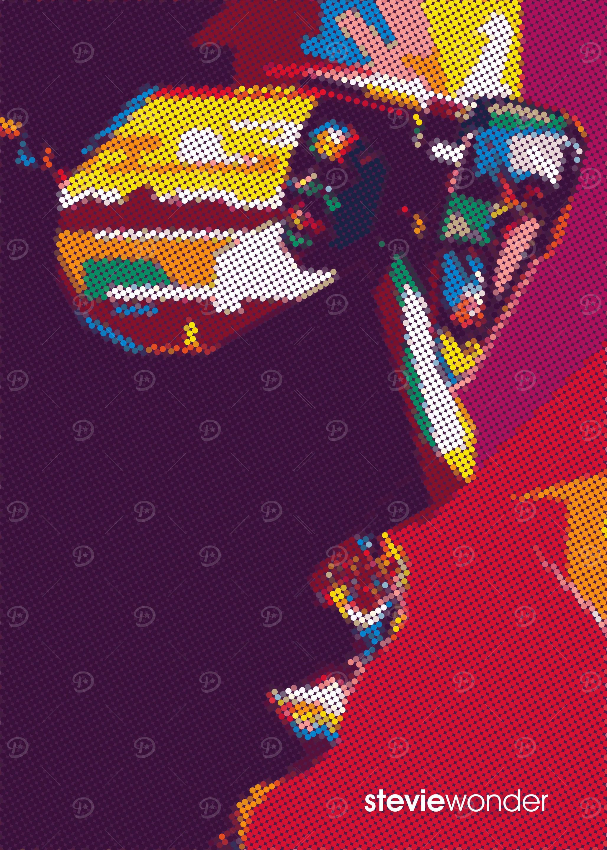 stevie wonder popart