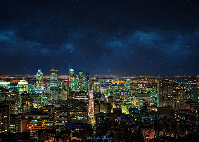 Montreal never sleeps