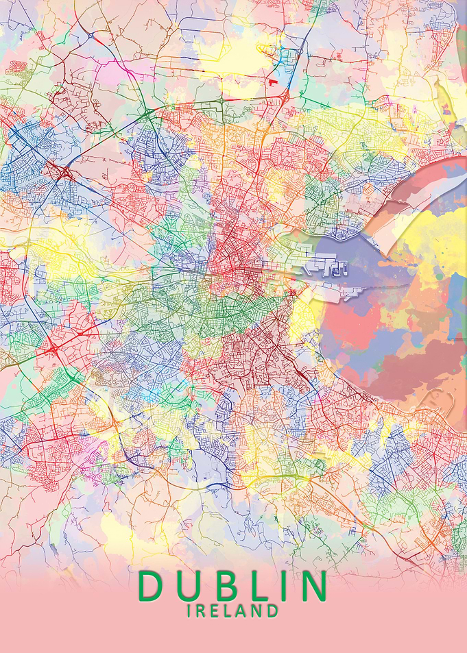 Dublin Splash City Map