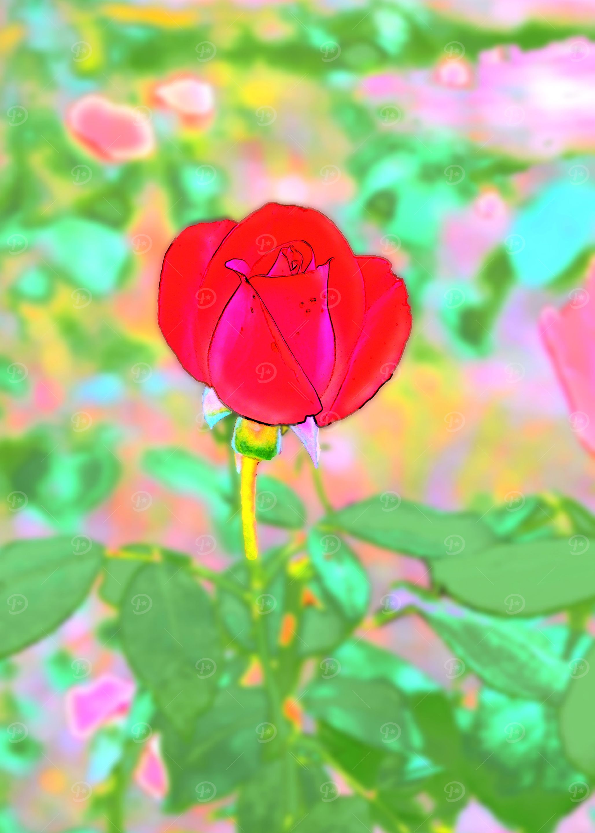 One Red
