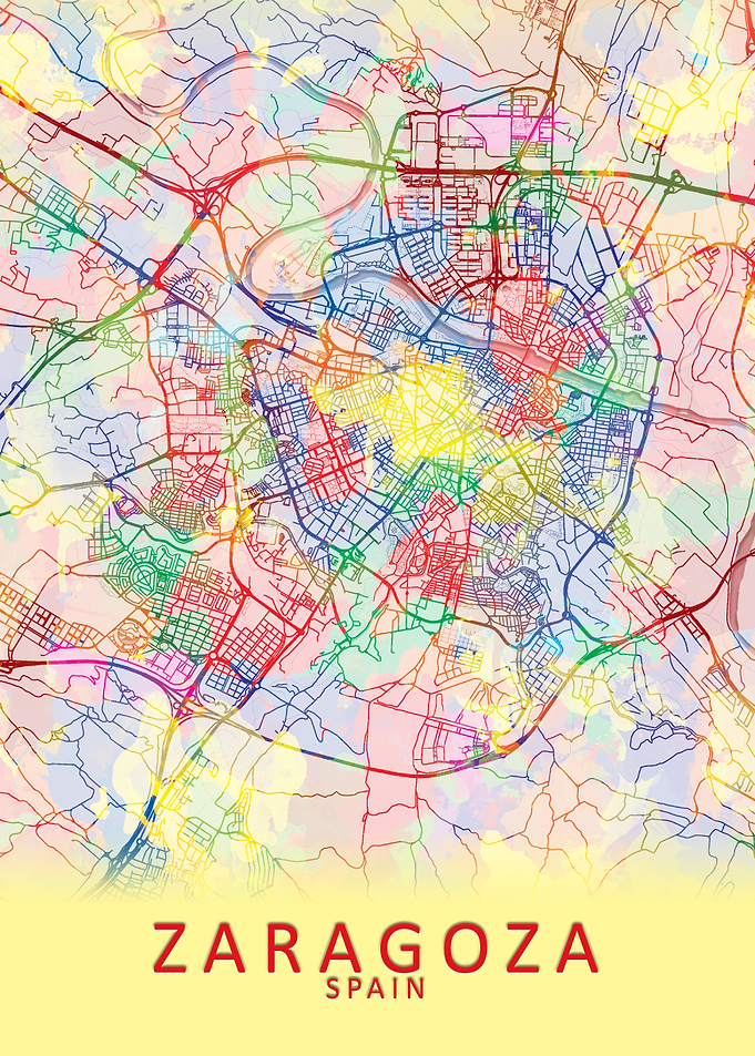 Zaragoza Splash City Map