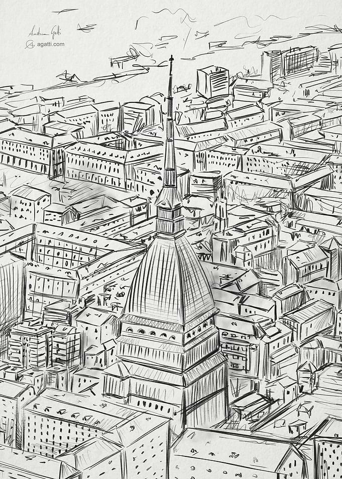 Mole Panorama pencil
