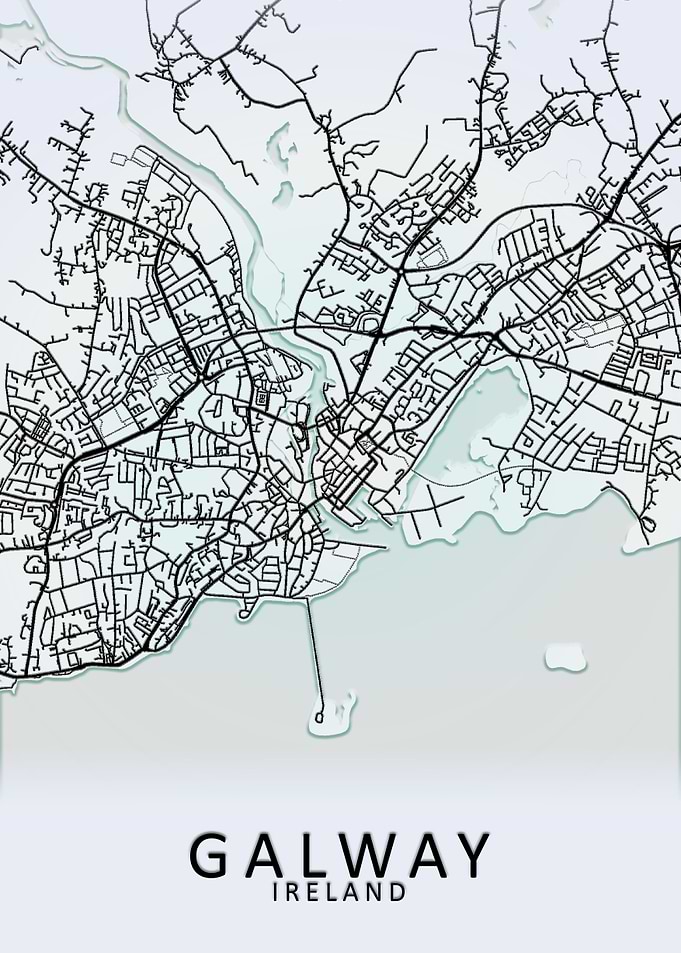 Galway White City Map