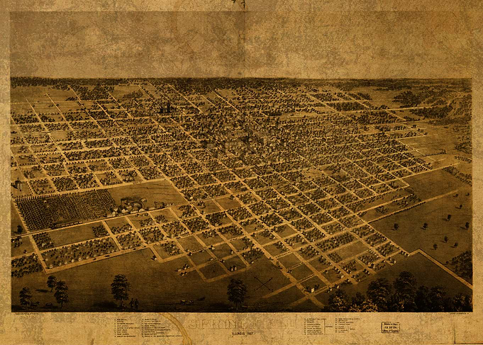 Springfield Illinois Map