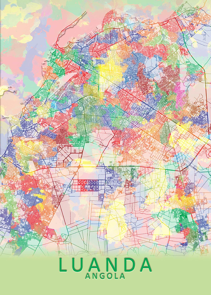 Luanda Splash City Map