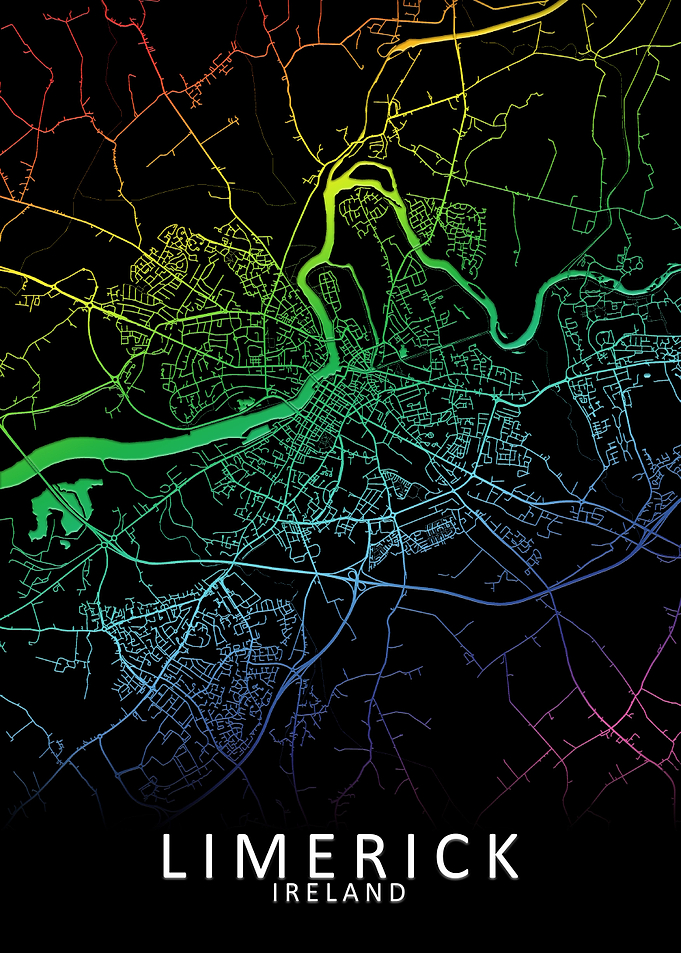 Limerick Rainbow City Map
