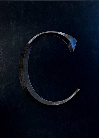 Letter Roman Numbers C 100