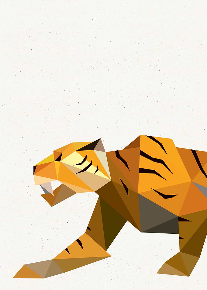 Low Poly Tiger