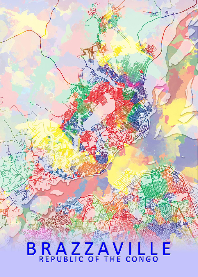 Brazzaville Splash CityMap