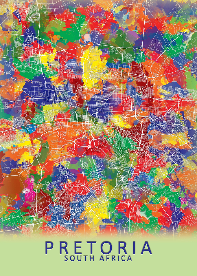 Pretoria Splash City Map