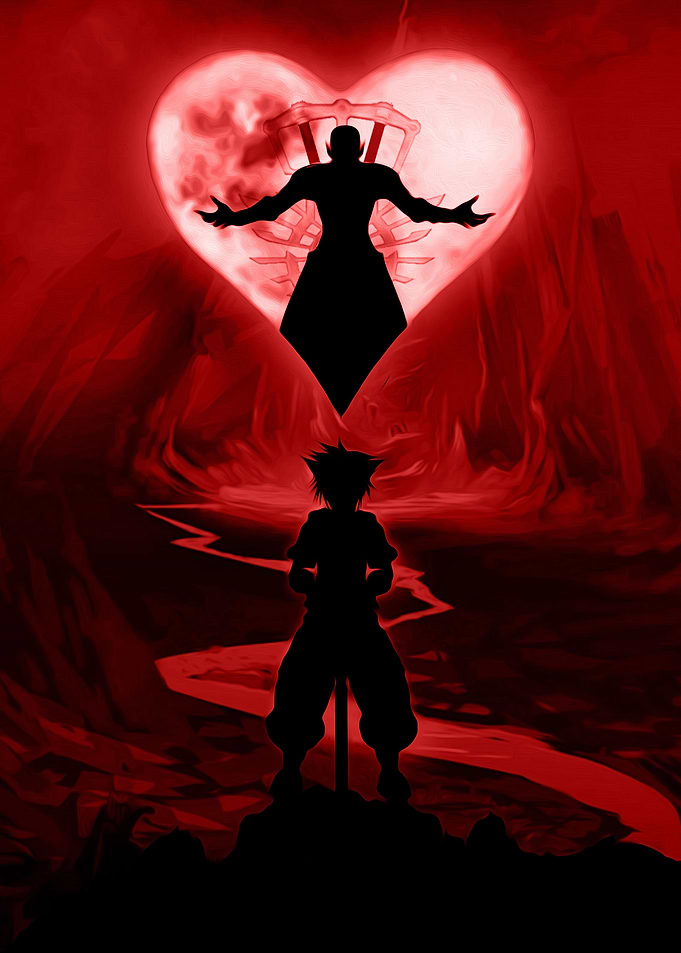 Heart Fight Red