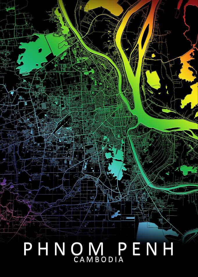 Phnom Penh Rainbow CityMap