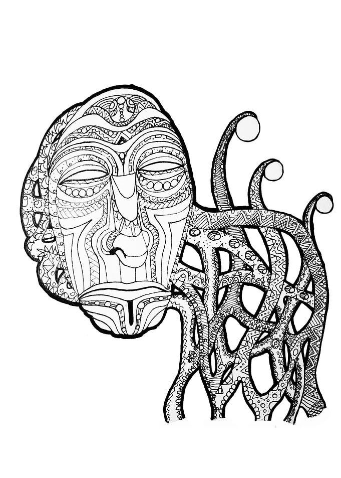 tribal mask